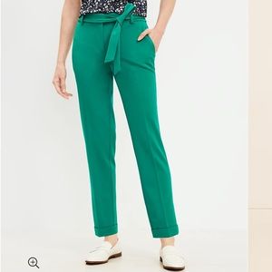 Elegant Green Women's Pants